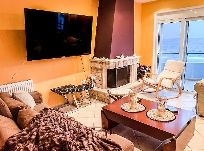 Apartamento Blue Cave Luxury Maisonette View To The Corinthian Sea Xylokastro